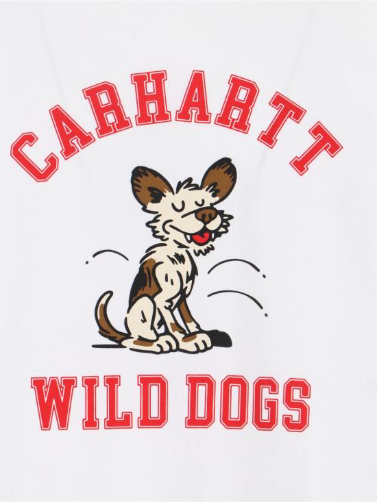 25FW 칼하트 WIP 반팔 티셔츠 I035450 02XX White - CARHARTT WIP