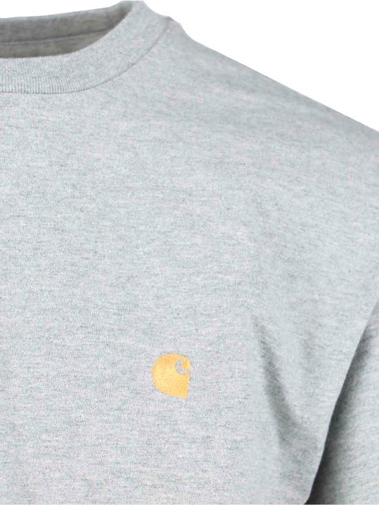 25FW 칼하트 WIP 반팔 티셔츠 I026391 00MXX Grey - CARHARTT WIP
