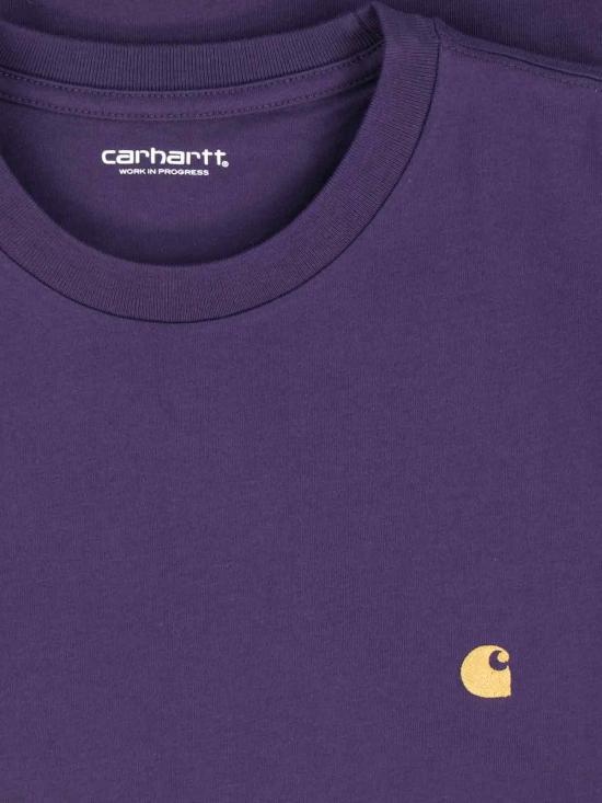 25FW 칼하트 WIP 반팔 티셔츠 I026391 37YXX Violet - CARHARTT WIP