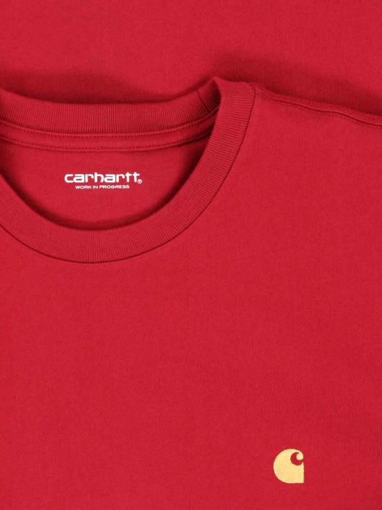 25FW 칼하트 WIP 반팔 티셔츠 I026391 30QXX Red - CARHARTT WIP