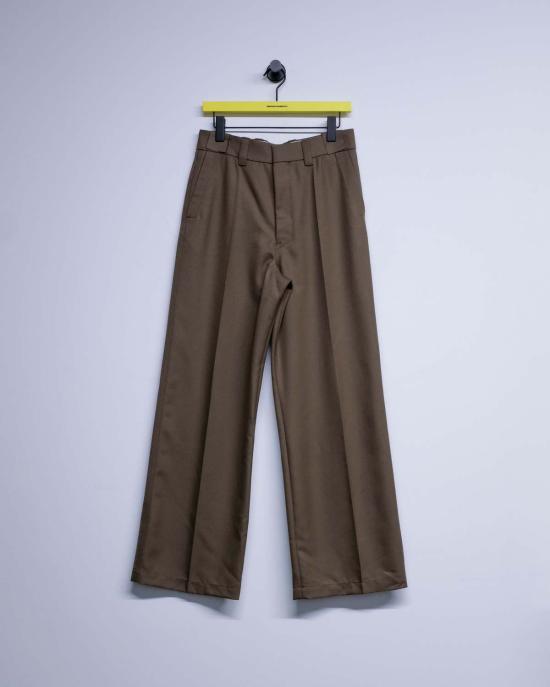  르메르 스트레이트 팬츠 토프 멜란지 폴리 울 트윌 스트레이트 테일러드