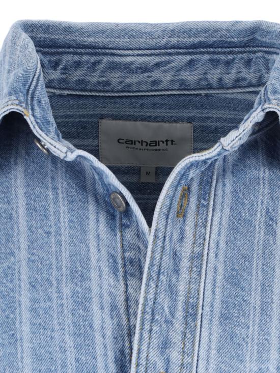 25FW 칼하트 WIP 라일란 셔츠 I035567 32H12 Blue - CARHARTT WIP