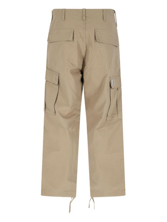 25FW 칼하트 WIP 스트레이트 팬츠 I032467 8Y02 Beige - CARHARTT WIP