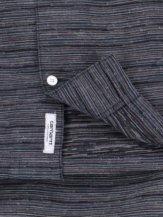 25FW 칼하트 WIP 반팔 셔츠 I035569 30H02 Grey - CARHARTT WIP