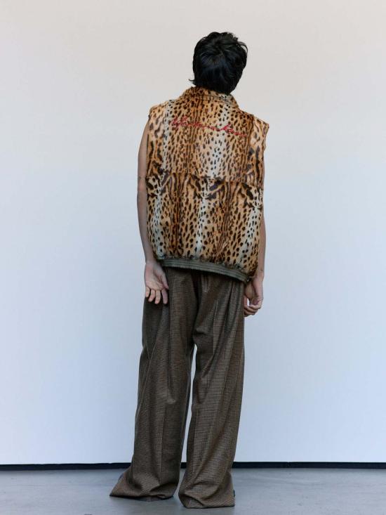  마틴로즈 베스트 마틴 로즈 베이지 카키 나일론 리버서블 퍼 질레 - MARTINE ROSE