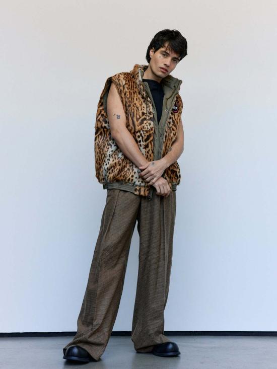  마틴로즈 베스트 마틴 로즈 베이지 카키 나일론 리버서블 퍼 질레 - MARTINE ROSE