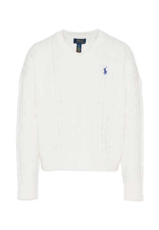 26SS [키즈] 랄프 로렌 폴로 셔츠 A11238001 WHITE