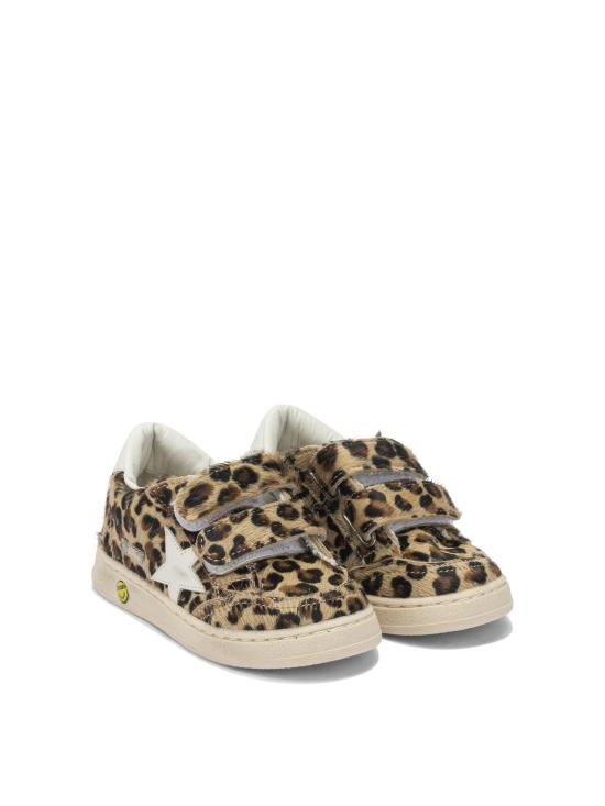 26SS [키즈] 골든구스 스니커즈 GJF00501F00805383247 Brown - GOLDEN GOOSE