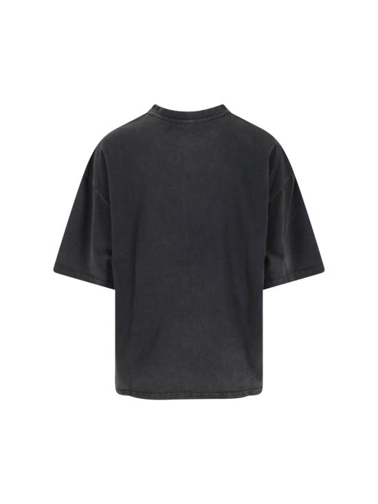 25FW 엔타이어 스튜디오 반팔 티셔츠 UNU 25 2033 WB WASHEDBLACK Black - ENTIRE STUDIOS