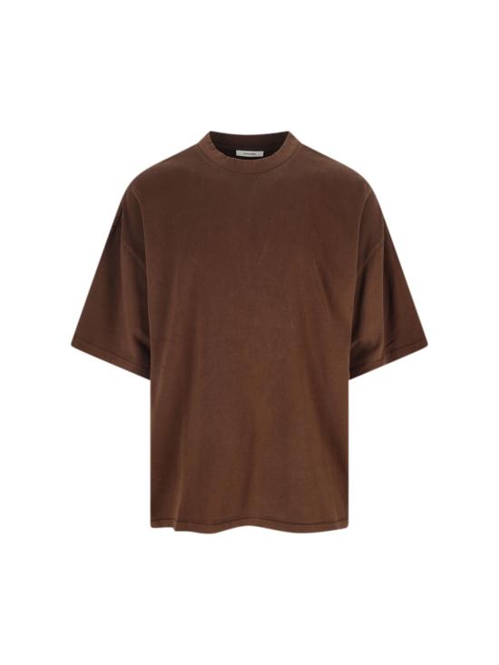 25FW 엔타이어 스튜디오 반팔 티셔츠 UNU 25 2033 BT BRUNETTE Brown