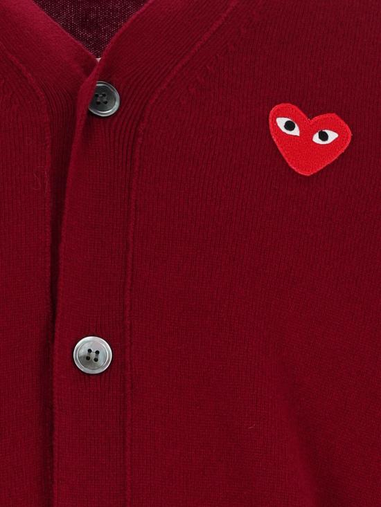 25FW 꼼데가르송 스웨터 AX N008 051 4 Red - COMME DES GARCONS