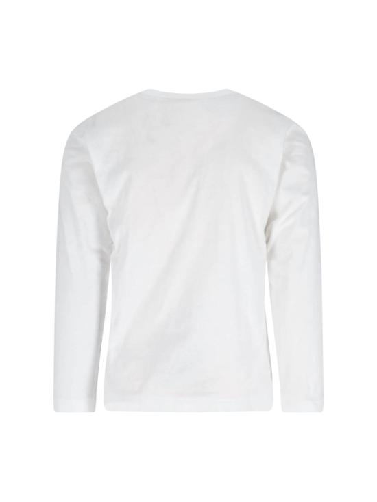 25FW 꼼데가르송 반팔 티셔츠 AX T339 051 White - COMME DES GARCONS