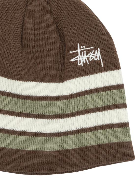 25FW 스투시 비니 13212361001 BROWN Brown - STUSSY