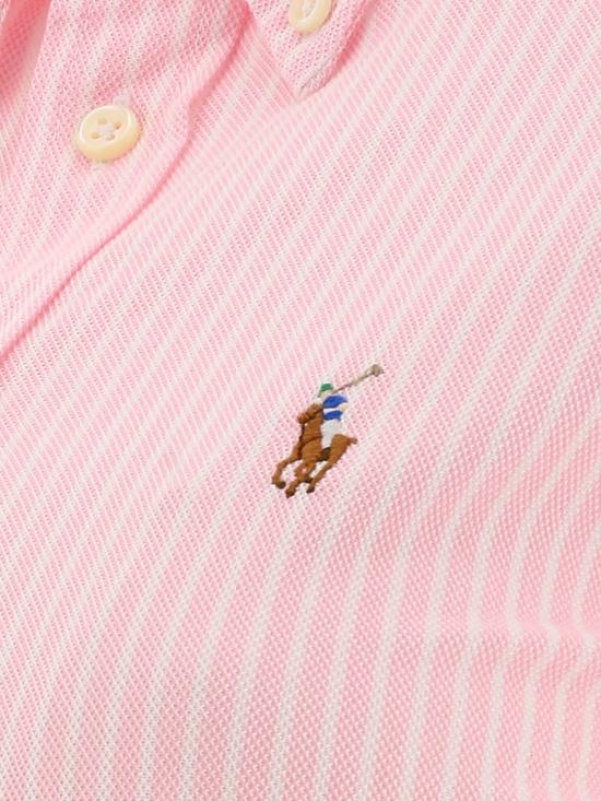 26SS 폴로 랄프로렌 셔츠 211664416001CARMEL PINK WHITE Pink - POLO RALPH LAUREN