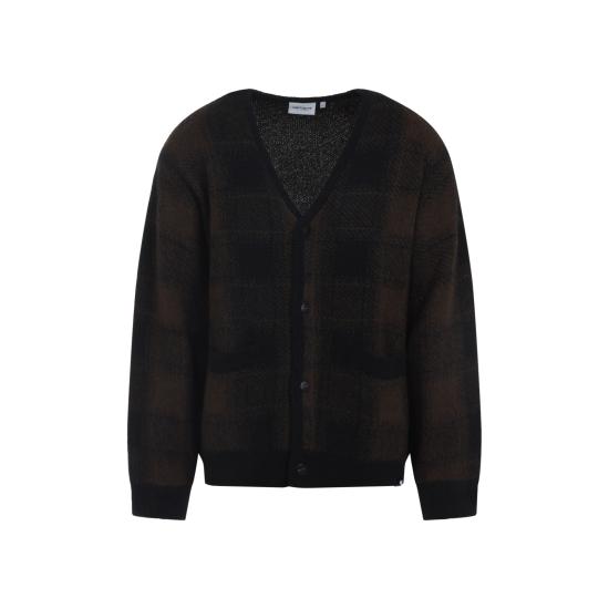 26SS 칼하트 WIP 스웨터 I0359783PHXX03 EVERSON JACQUARD BLACK PALISANDER - CARHARTT WIP