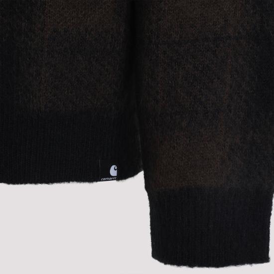 26SS 칼하트 WIP 스웨터 I0359783PHXX03 EVERSON JACQUARD BLACK PALISANDER - CARHARTT WIP