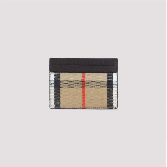 25FW 버버리 하이랜드 카드 홀더 8112285 B9368 SAND - BURBERRY
