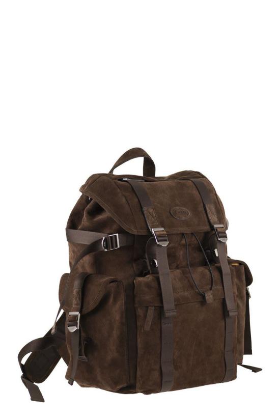 25FW 토즈 백팩 XBMTRKG9300UOR4Z17 Brown - TODS