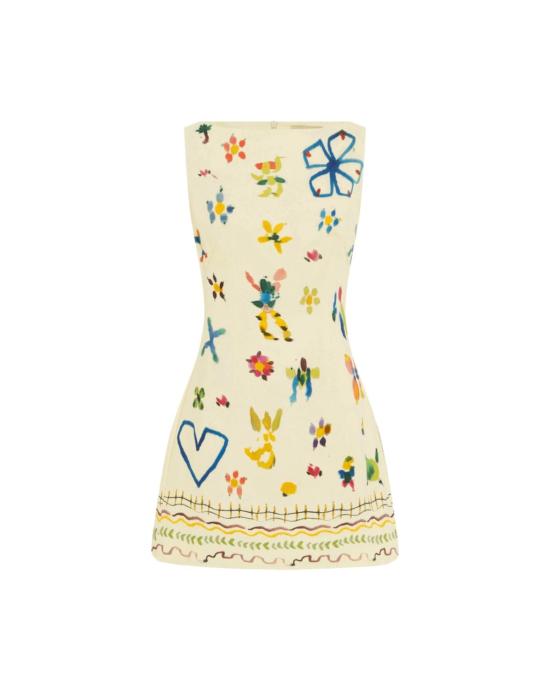  알레메 숏 원피스 알레마이스 시디 미니 드레스 멀티