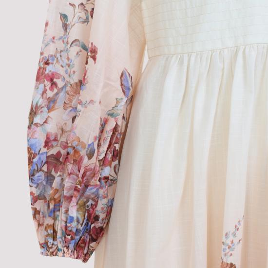 26SS 짐머만 롱 원피스 6875DRS261 IVORY FLORAL - ZIMMERMANN