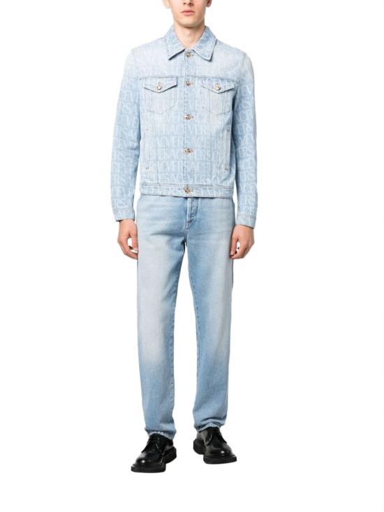  베르사체 코트 10093551A076611D380 BLUE - VERSACE