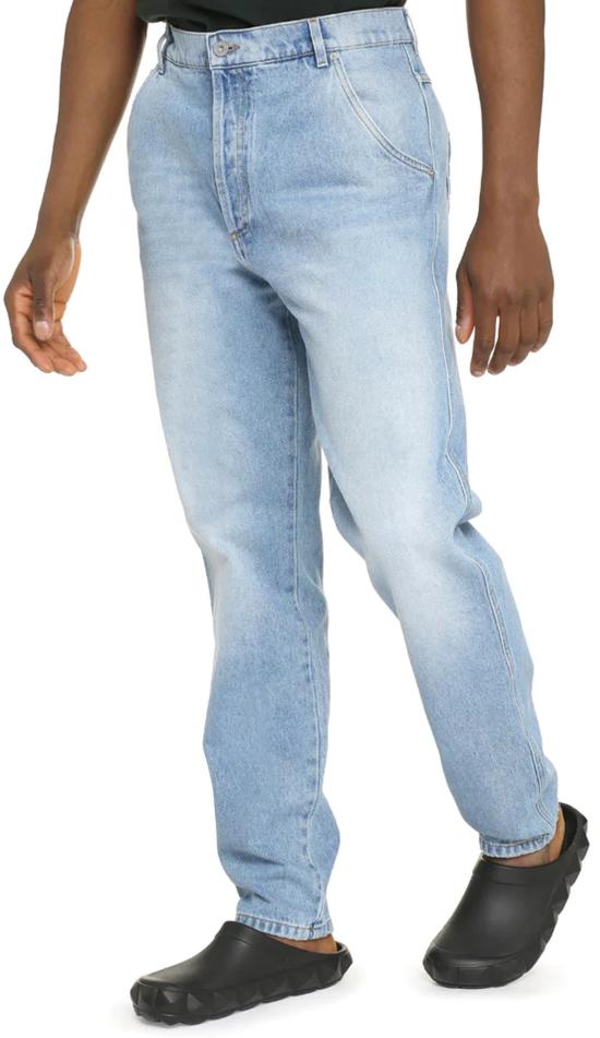  발망 데님 팬츠 AH1MM000DD096FF BLUE - BALMAIN