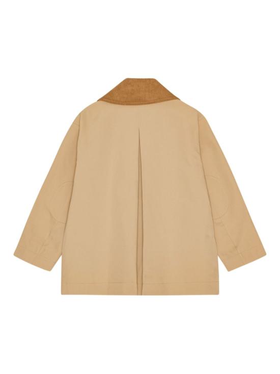 25FW 가니 트윌 미디 자켓 W0757 531 Beige - GANNI