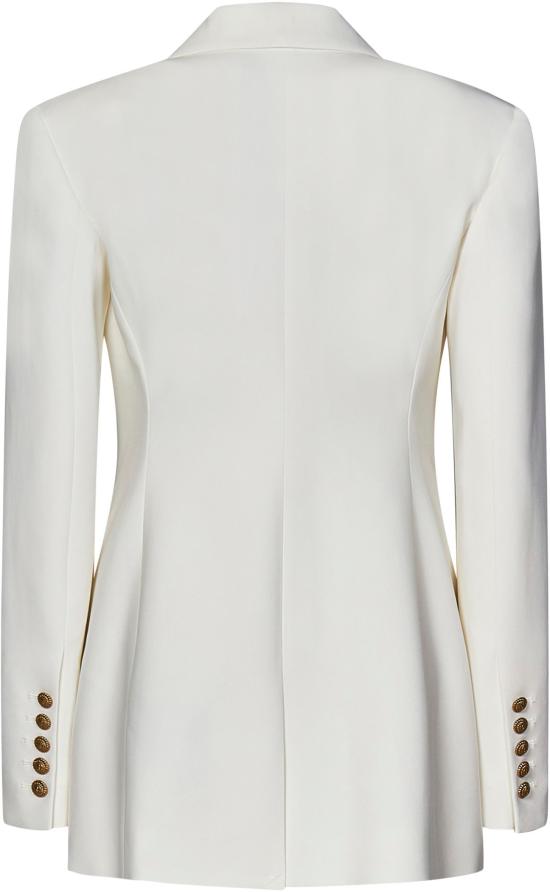  발망 코트 CF1SE055VE170FA WHITE - BALMAIN