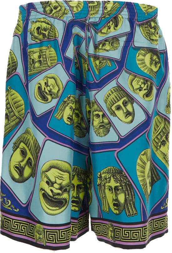  베르사체 숏팬츠 10024761A068185G540 GREEN - VERSACE