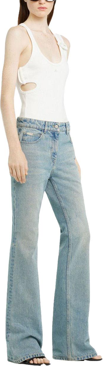 25FW 쿠레쥬 데님 팬츠 VESDPA918DE00417052 BLUE - COURREGES