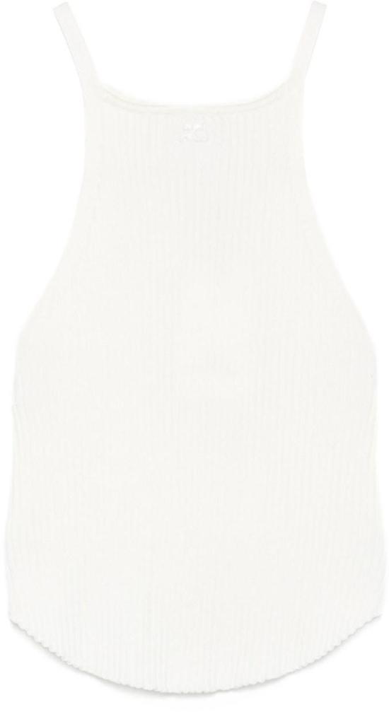 25FW 쿠레쥬 민소매 티셔츠 325MTO450FI00010001 WHITE