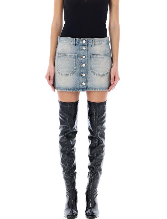  쿠레쥬 숏 스커트 124DJU156DE00167011 BLUE - COURREGES