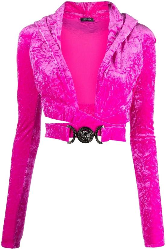  베르사체 긴팔 티셔츠 10078851A059081PK30 PINK - VERSACE