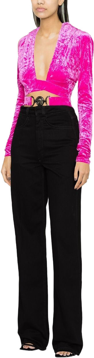  베르사체 긴팔 티셔츠 10078851A059081PK30 PINK - VERSACE