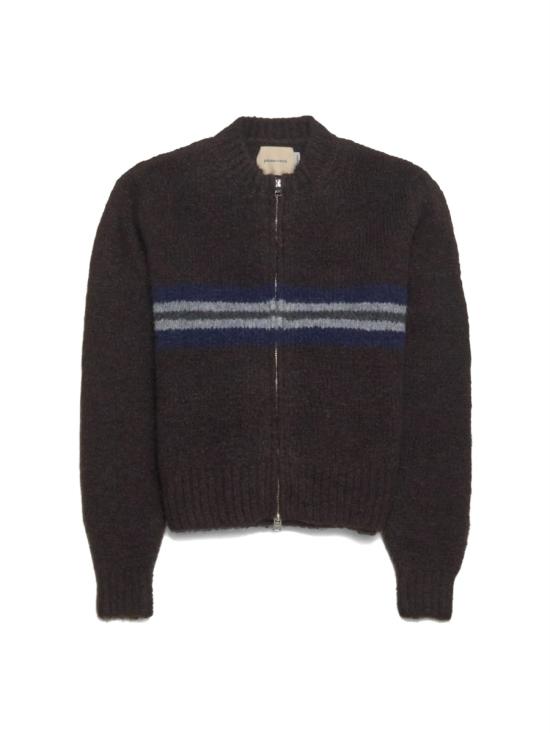 25FW 팔로마울 패널티 집 니트 가디건 VJ9006323 BROWN DOM