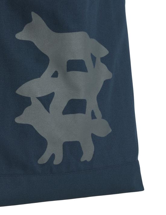 25FW 메종키츠네 토트백 PM05105WW9042 0413 CLASSIC NAVY - MAISON KITSUNE