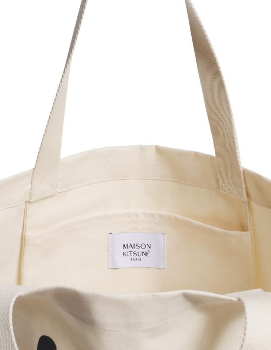 25FW 메종키츠네 토트백 PW05102WW9042 P700 ECRU - MAISON KITSUNE