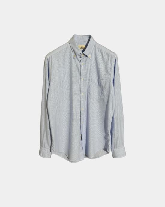 25FW B.D.배기스 긴팔 셔츠 BRADFORD B25008 02 Blue