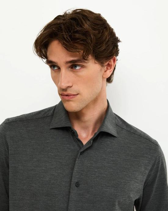 24FW 싸쿠스 셔츠 ACT558ML 91690 003 Grey - XACUS