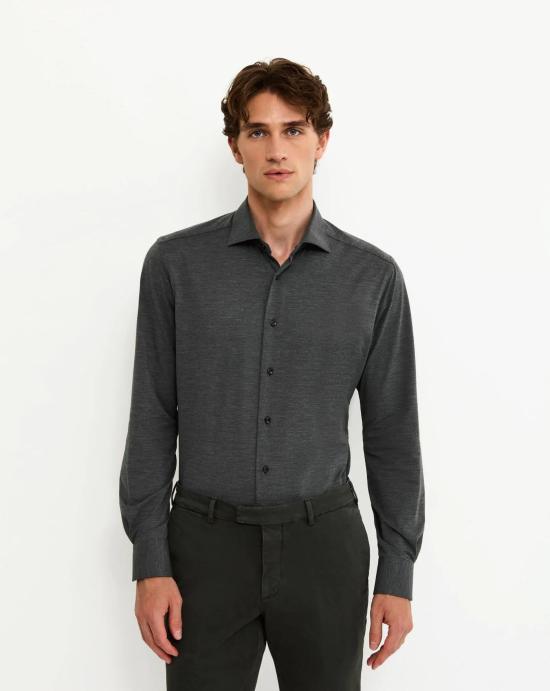 24FW 싸쿠스 셔츠 ACT558ML 91690 003 Grey - XACUS