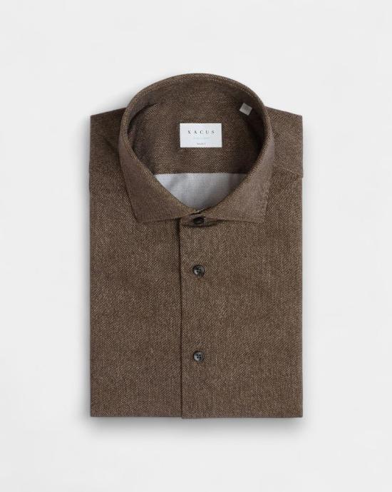 24FW 싸쿠스 셔츠 ACT558ML 91622 003 Brown