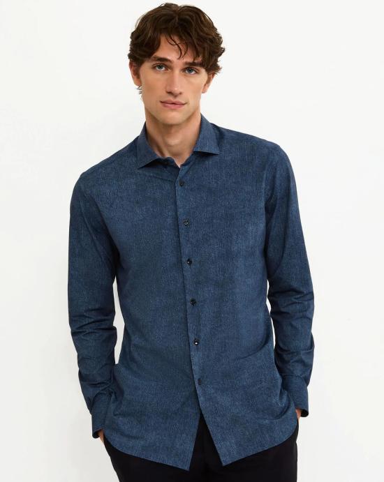 24FW 싸쿠스 셔츠 ACT558ML 91622 006 Blue - XACUS