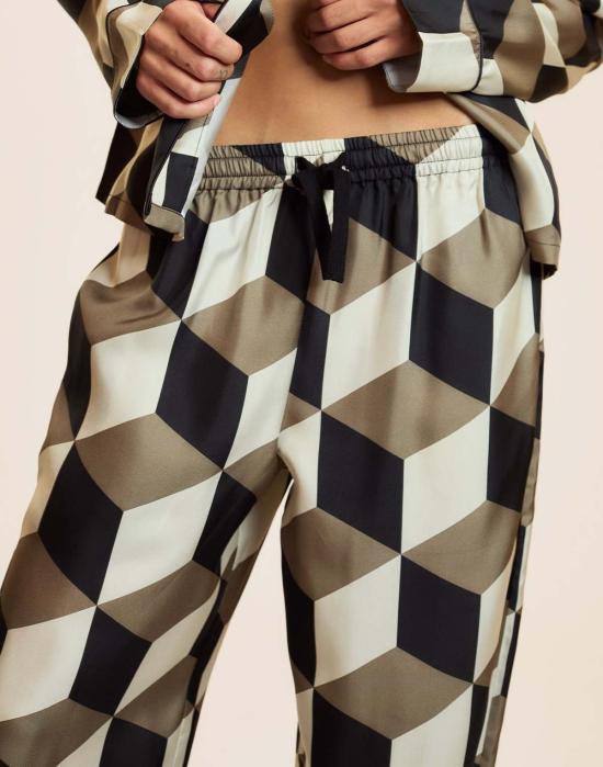  신시아 로리 라운지 웨어 신시아 로울리 아르데코 파자마 팬츠 - CYNTHIA ROWLEY