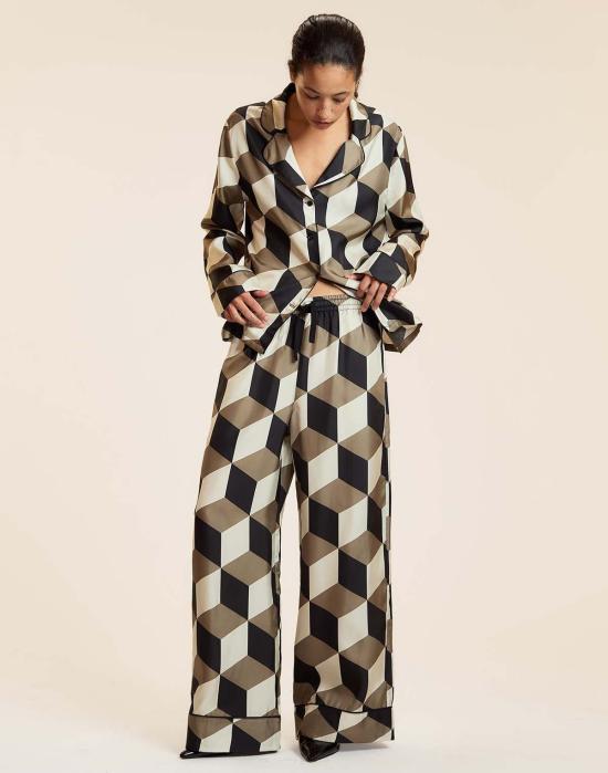  신시아 로리 라운지 웨어 신시아 로울리 아르데코 파자마 팬츠 - CYNTHIA ROWLEY