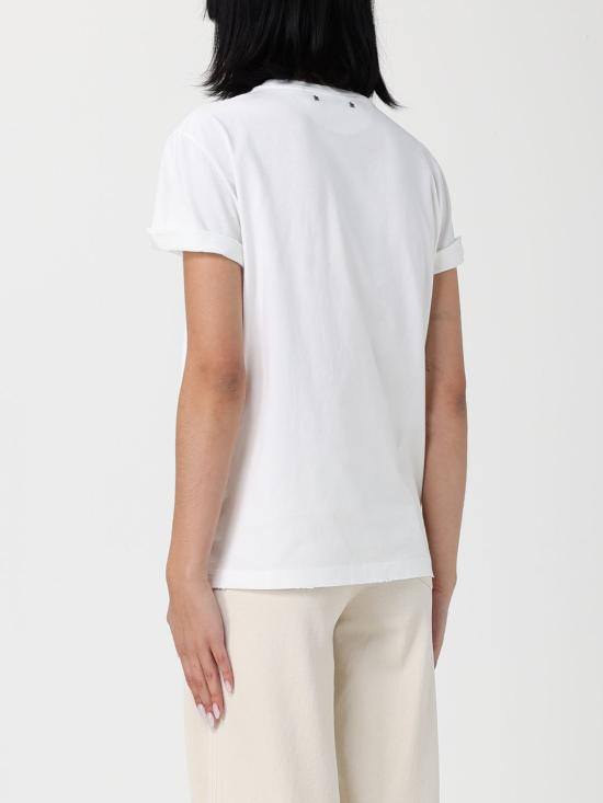 25FW 골든구스 반팔 티셔츠 GWP01220P00063810363 White - GOLDEN GOOSE