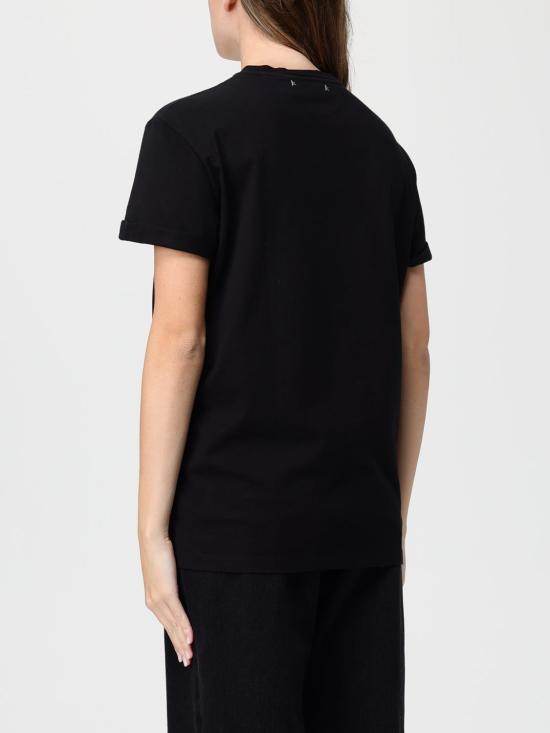 25FW 골든구스 반팔 티셔츠 GWP01220P00063790292 Black - GOLDEN GOOSE