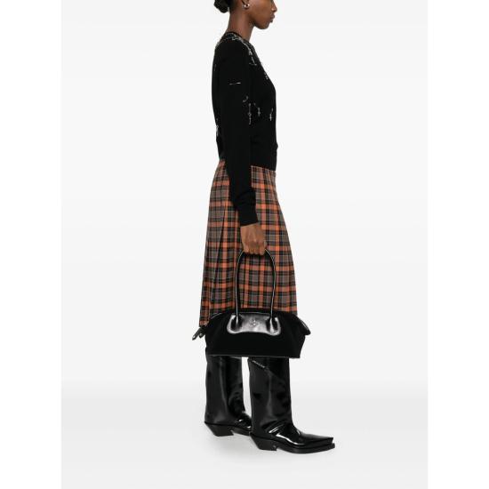 25FW 비비안웨스트우드 토트백 4703000LWL007EN401 BLACK DOM - VIVIENNE WESTWOOD