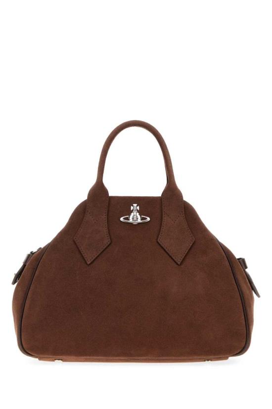 25FW 비비안웨스트우드 토트백 4702000UWL007ED402 CHOCOLATE BROWN DOM