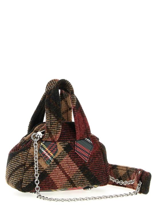 25FW 비비안웨스트우드 크로스백 4703000KWW018DH201 LIGHT CHECK DOM - VIVIENNE WESTWOOD