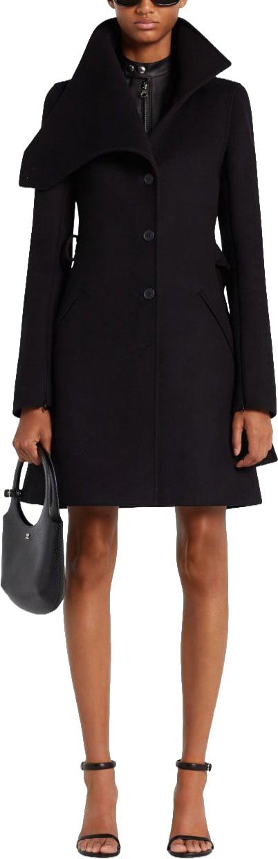 25FW 쿠레쥬 트렌치 코트 325CMA230WO01189999 BLACK - COURREGES